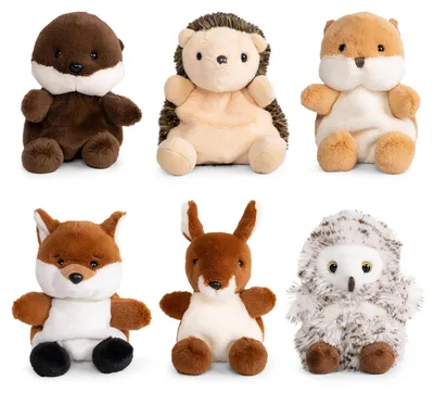 Image de Living Nature Peluche LITTLE Snugglies Woodland Animaux de la forêt
