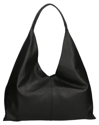 Produktbild von Gave Lux Damen Schultertasche Echtleder Feuerrot mit abnehmbarem Täschchen Italy Fuxsia UNICA 25x14x13 cm