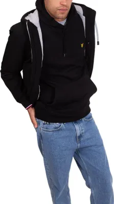 Obrázek produktu pro LYLE & SCOTT - Pánská mikina s kapucí a kartáčovaným povrchem - Velikost L