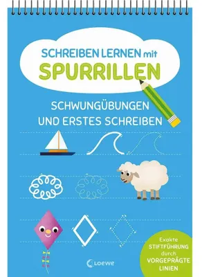 Produktbild von Schwungübungen & Schreiben Spurrillen