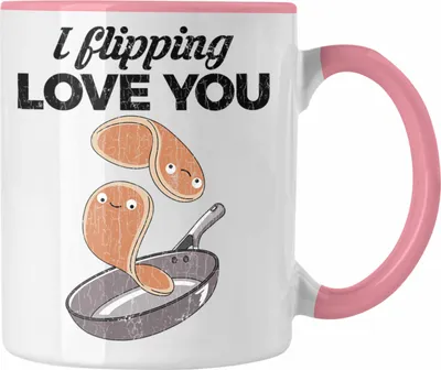 Produktbild von Trendation - Tasse Valentinstag Geschenk Für Sie Ihn Liebe Spruch Geschenkidee (Rosa)