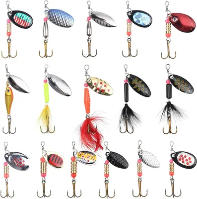 Productafbeelding van Kunstaasset Vissen - Vis Aas - Vissen Vangen - Realistische Zwemactie - 16 Stuks - Multicolor