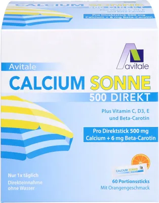 Produktbild von Calcium Sonne 500 Direkt, 60 St PUL