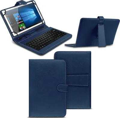 Produktbild von Tastatur Schutzhülle für Xiaomi Redmi Pad SE Tasche Keyboard USB Hülle QWERTZFarben:Blau