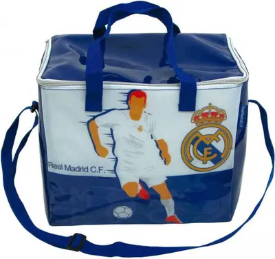 Produktbild von kühltasche Real Madrid 30 x 22 x 25 cm PVC blau/weiß
