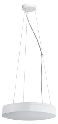 Produktbild von OSMONT DEL68932 DELIA L3 Hängeleuchte aus Kunststoff, weiß, Schutzart IP40, 4000 K, 48 W LED