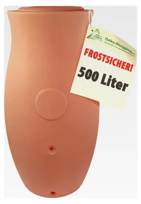 Produktbild von Maja AMPHORE mit Pflanzschale und Füllstand-Schlauch (500L Terrakotta)