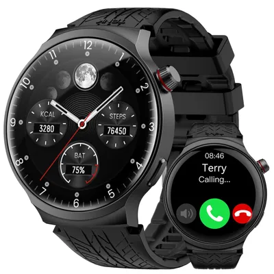 Produktbild von Smartwatch Herren 1,85" ultra-großes HD-Display 800 mAh 120 Tage Akkulaufzeit