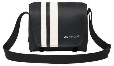 Produktbild von VAUDE Vanuatu, Junge/Mädchen, Schultertasche, Reißverschluss, Klappverschluss, Schwarz, Weiß, Einfarbig, Polyester, Polyurethan (PU)