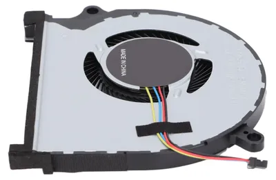Image de Connecteur d'alimentation 4 broches pour ventilateur de processeur – Pièces de rechange pour ordinateur – Ventilateurs de refroidissement pour ordinateur portable en alliage d'aluminium résistant
