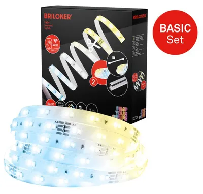 Immagine prodotto di Pimp Your Stripe Starter kit LED Strip 2 m, WiFi, CCT, comando vocale