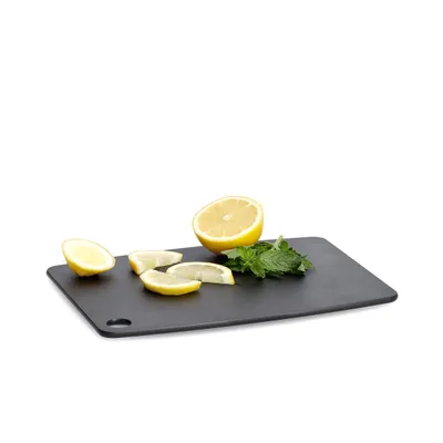 Produktbild von Zeller Schneidebrett "Eco", Holzfaserlaminat, schwarz, ca. 29,8 x 21,5 x 0,6 cm