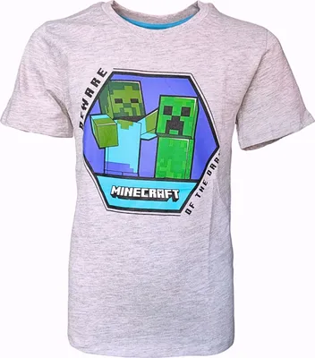 Produktbild von Minecraft T-Shirt Vorsicht vor der Dunkelheit, Größe 116