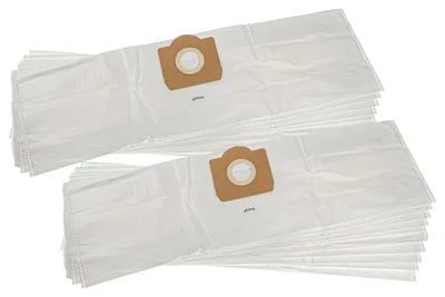 Produktbild von vhbw 20x Staubbeutel Ersatz für Kärcher 6.959-130, 6.904-263 für Staubsauger - 35cm x 21,5cm Weiß