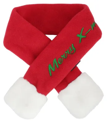 Image de Écharpe de Noël pour chien Puppia, modèle PDDF-SM23-RDXL, taille XL, rouge