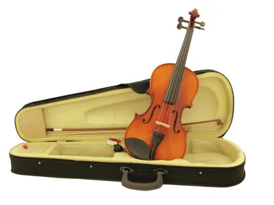 Produktbild von DIMAVERY Violine 4/4 mit Bogen, im Case