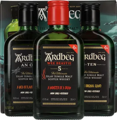 Image de Ardbeg The Three Monsters of Smoke 3x20cl
