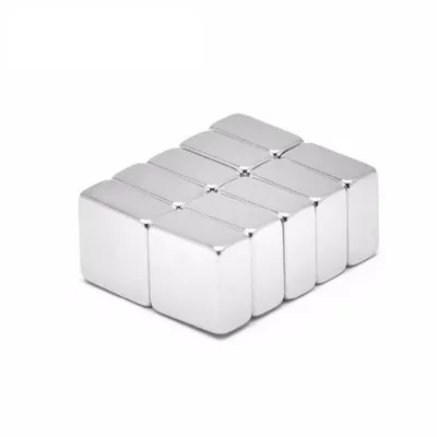 Produktbild von Neodym Magnet 10 x 10 x 5 mm Quader Case - 500 Stück