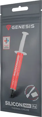 Produktbild von GENESIS Silicon 900, Wärmeleitpaste, 12,8 W/m·K, 2,8 g/cm³, -50 - 250 °C, 8 g, 1 Stück(e)