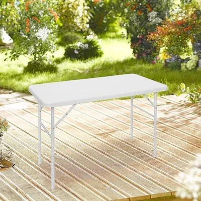 Produktbild von Famanu Picknicktisch Campingtisch klappbar - Aluminium, 122 x 61,5 x 74 cm