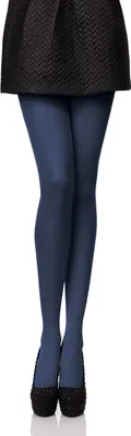 Produktbild von Antie Damen Mikrofaser Strumpfhose bunt AN-121 40 DEN (Marineblau, XXL).