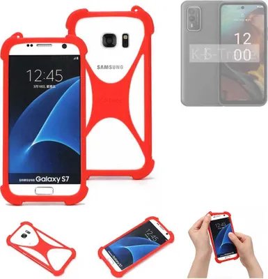 Produktbild von K-S-Trade Handy-Hülle kompatibel mit Nokia XR21 Schutz-Hülle Bumper Silikon Schutz Hülle Cover Case Silikoncase Silikonbumper TPU Softcase