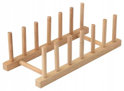 Produktbild von IKEA OSTBIT Tellerhalter Bambus für Geschirr