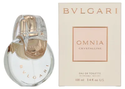 Zdjęcie produktu dla BVLGARI Omnia Crystalline, Kobiety, 100 ml, Liście bambusa, Kwiat lotosu, White peony, Piżmo, Drewniany, Alcohol denat. (sd alcohol 39-c), parfum (fragrance), aqua (water), ethylhexyl methoxycinnamate,...