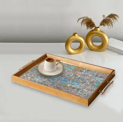 Obrázok produktu pre Evila Originals, TPEA9857, podnos, viacfarebný, 100 % SKLO, 50 x 29 x 3,5 cm