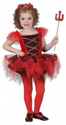 Produktbild von "BALLERINA TEUFELIN" (Kost?m mitT?t?, H?rner)