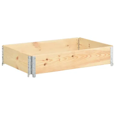 Zdjęcie produktu dla vidaXL Podwyższone łóżko 50x100 cm z litego drewna sosnowego