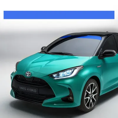 Image de Autocollant de protection solaire Trasparent Color pour voiture, bleu, 12,5 x 120 cm