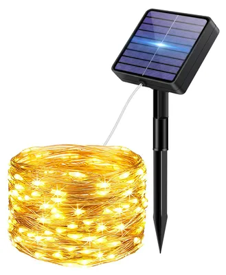 Productafbeelding van Lichtsnoer op zonne-energie, voor buiten, 5 + 2 m
