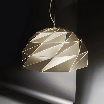 Produktbild von Zeitgenössische Metall-Kronleuchter Tilt Gold 3 Lichter E27