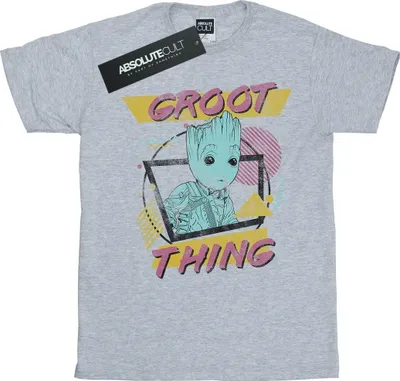 Produktbild von Marvel - "Guardians Of The Galaxy Vol. 2 Groot Thing" T-Shirt für Herren BI28478 (XXL) (Grau)