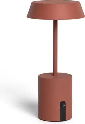 Produktbild von LED Tischleuchte ohne Kabel für den Außenbereich Ula Terrakotta