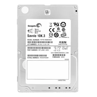 Immagine prodotto di Disco rigido Seagate 146 Gb ST9146803SS 16Mb Cache 10 000 Rpm SAS II 2,5" pollici