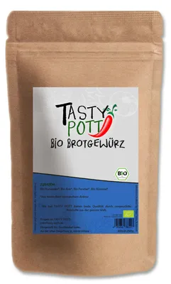 Produktbild von Tasty Pott  Brotgewürz im Beutel ab 30g - 30g