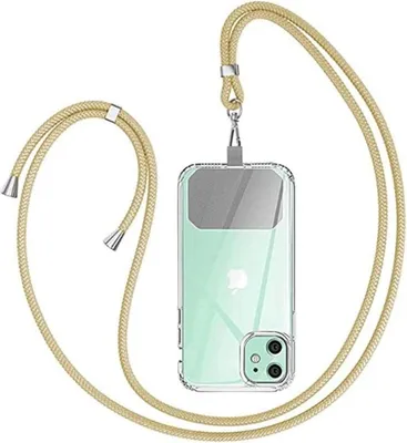 Produktbild von Universal Handykette zum Umhängen für jedes Smartphone - Im Lieferumfang: 1x Handykette aus PPM mit verstellbarer Länge