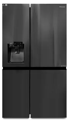 Produktbild von Hisense RS818N4TFC Side by Side Kühl-Gefrier-Kombination Schwarz