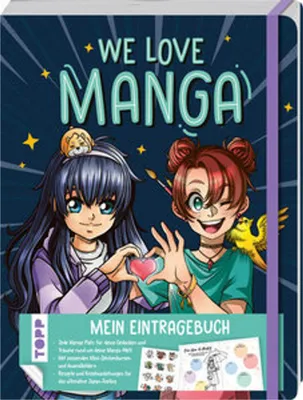 Image de We love Manga. Eintragebuch