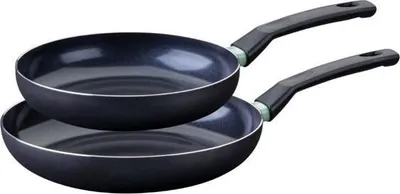 Produktbild von Pfannen Set 2-teilig, Fackelmann Brandao, Antihaft Keramik, 24 cm und 28 cm, Recyceltes Aluminium, Alle Herdarten