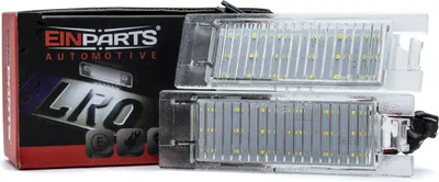 Image de Éclairage LED de plaque d'immatriculation, 6000 K, blanc froid, 12 V, CANBUS, pour Alfa Romeo 156159166147GT Giulietta Brera Coupé Nuovo Spider