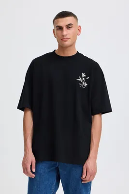 Produktbild von !Solid SDAmon Herren T-Shirt Kurzarm Shirt 100% Baumwolle Oversize Fit