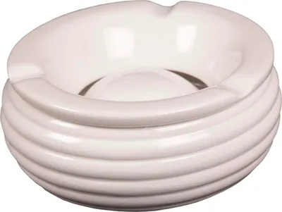 Obrázek produktu pro Popelník venkovní do větru keramický Gastro 15 cm, bílý