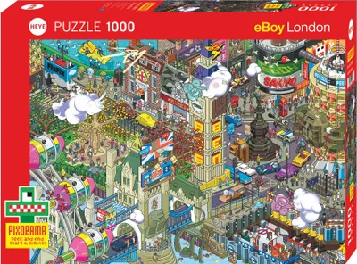 Immagine prodotto di Puzzle 1000 pezzi London Quest Heye 29935