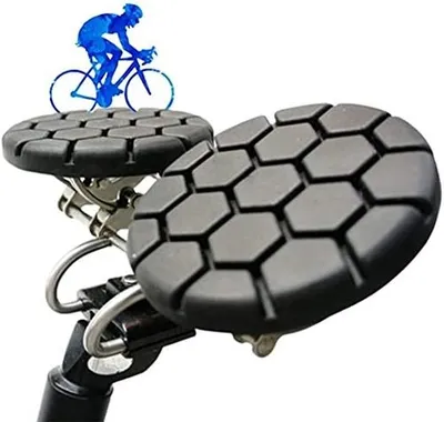 Produktbild von Bequemer, rillenloser Fahrradsattel für optimale Unterstützung