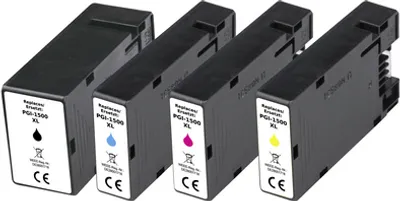 Immagine prodotto di Renkforce Ink Combo Pack sostituisce Canon PGI-1500XL (9182B004) compatibile con nero, ciano, magenta, giallo RF-5706078 (RF-5706078)