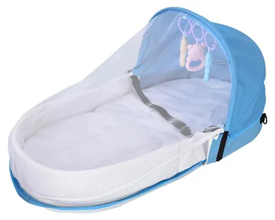 Productafbeelding van Opvouwbaar Kinderreisbed met Zonnescherm