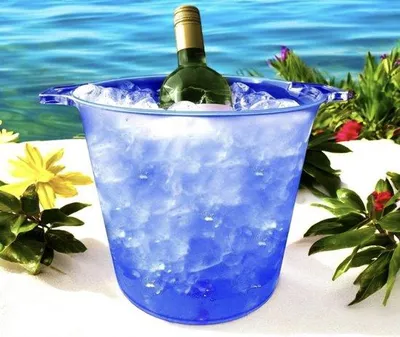 Immagine prodotto di Coppetta per gelato con LED, blu, batterie incluse